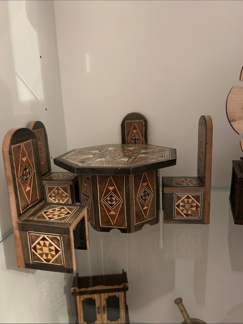 Mini Wooden Handcrafted decorations collectables